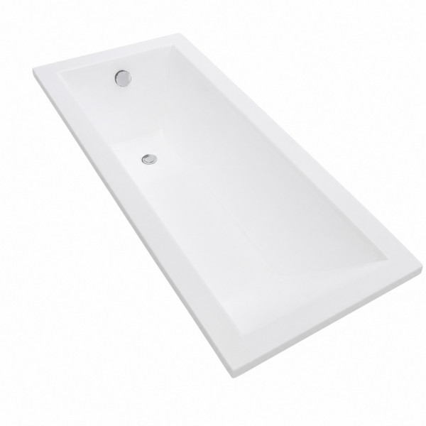 Комплект ванна VBI GRAPPA 160x70 встраиваемая+сифон CHROME+ножки