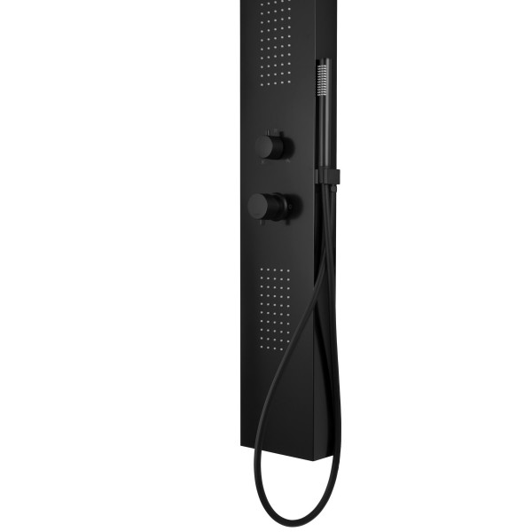Душова панель CORSAN FESTO BLACK LED
