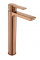 Смеситель для раковины (умывальника) REA ARGUS BRUSHED COPPER высокий