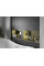 Вбудована полиця MEXEN X-Wall-R 60x30 GOLD з обідком