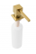 Врезной дозатор для жидкости REA BRUSHED GOLD 330 мл. квадратный *