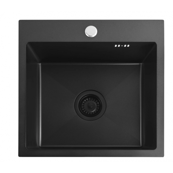 Стальная кухонная мойка REA LEO 40 BLACK