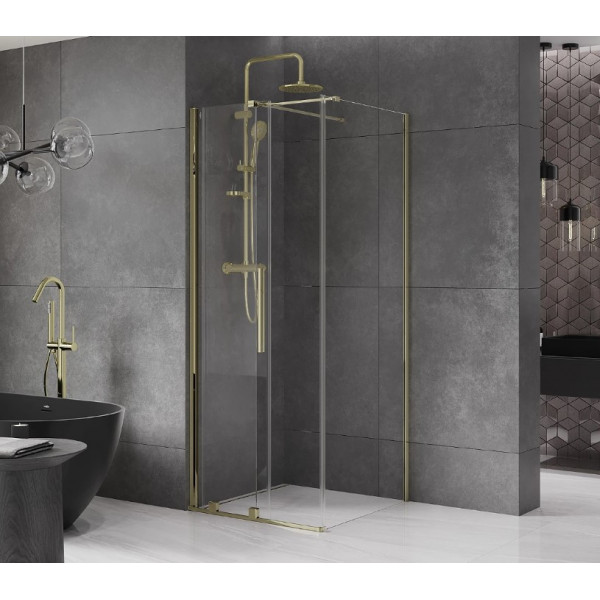 Душова кабіна MEXEN VELAR 120х120 GOLD