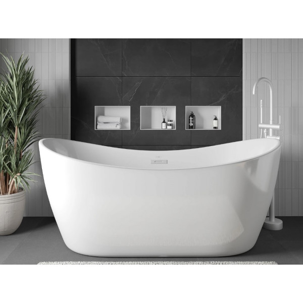 Вбудована полиця MEXEN X-Wall-NR 30x20 WHITE без обідка