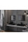 Дзеркало MEXEN LOFT 60x50 BLACK прямокутне