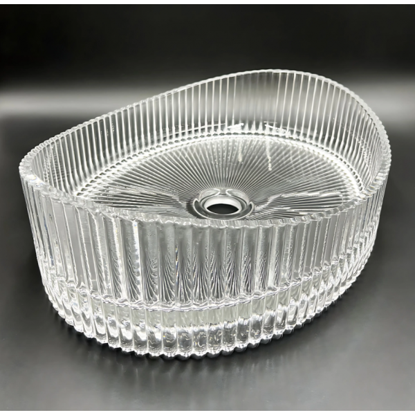 Умывальник (раковина) REA HARPER TRANSPARENT накладной