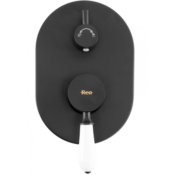 Душевая система REA SERRA BLACK + BOX скрытого монтажа