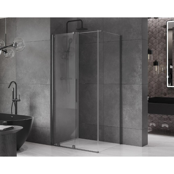 Душова кабіна MEXEN VELAR 110х85 GRAPHITE