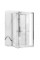 Душевая кабина REA RAPID SWING 100х90 CHROME пристенная