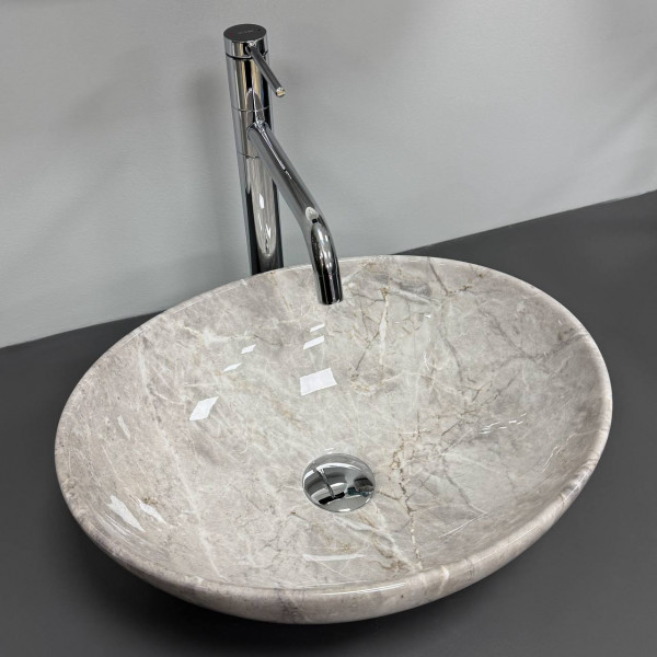 Умывальник (раковина) VBI PARMA STONE GLOSSY накладной