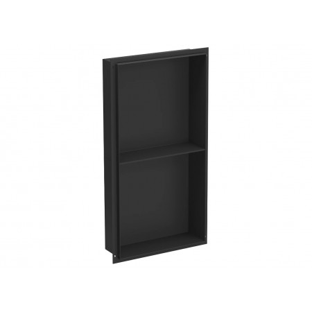 Вбудована полиця MEXEN X-Wall-NR 60x30 BLACK без обідка