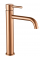 Смеситель для раковины (умывальника) REA LUNGO BRUSHED COPPER высокий