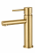 Смеситель для раковины VBI LIRIO BRUSHED GOLD низкий