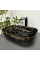 Умывальник (раковина) VBI RAVENNA MARBLE BLACK GLOSSY накладной