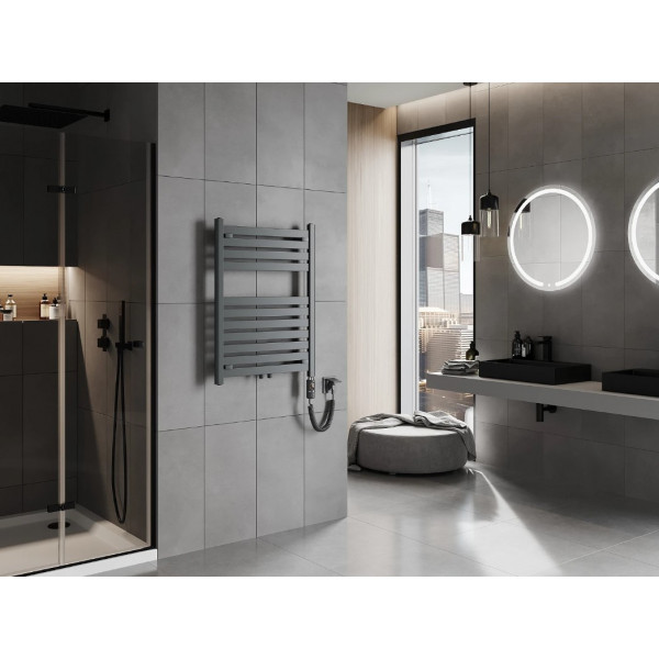 Сушка для рушників MEXEN URAN 80х60 ANTHRACITE 600W електрична