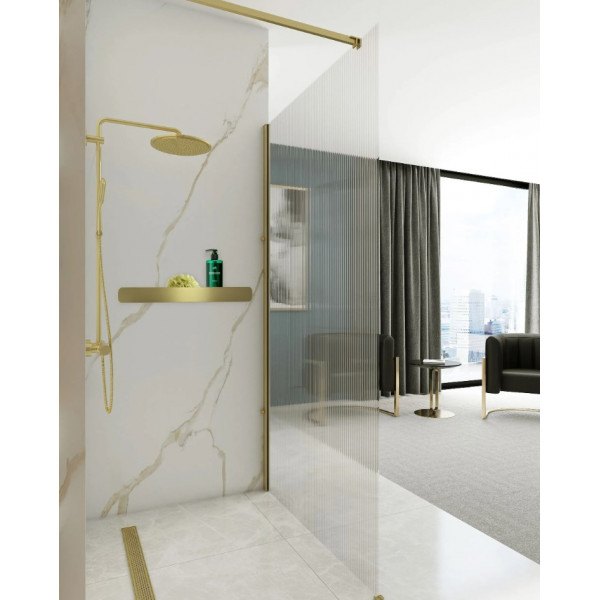 Полка для ванны REA SF03 45 BRUSHED GOLD