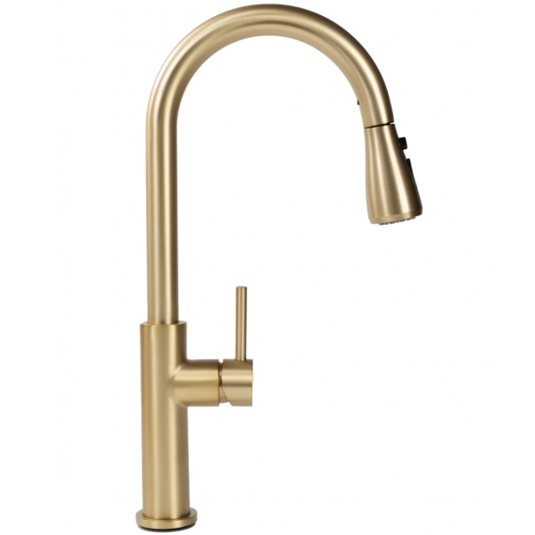 Смеситель для кухни REA NEST BRUSHED GOLD матовое золото