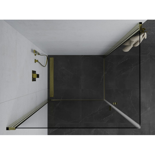 Душова кабіна MEXEN PRETORIA DUO 90x90 GOLD