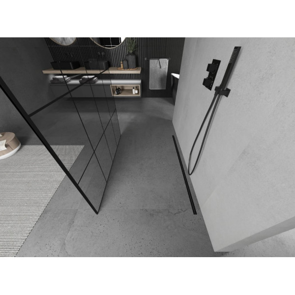 Душова стінка MEXEN KIOTO 140 LOFT BLACK