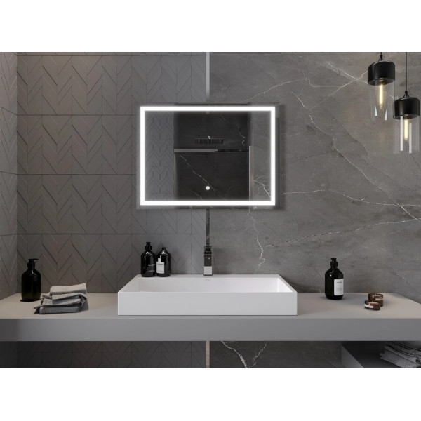 Дзеркало MEXEN MIKO 60x80 LED прямокутне