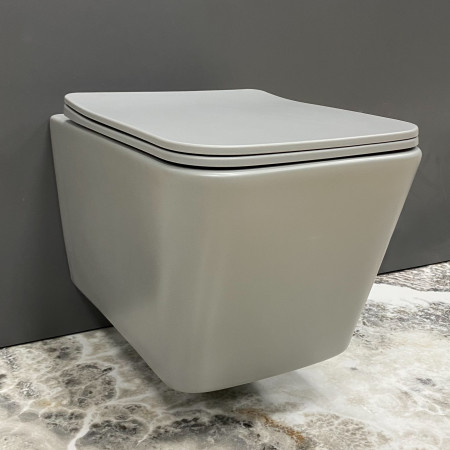 Подвесной унитаз VBI CAPRERA GREY MATT