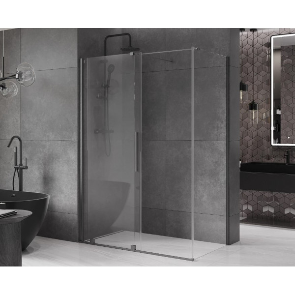 Душова кабіна MEXEN VELAR 160х70 GRAPHITE
