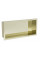Вбудована полиця MEXEN X-Wall-R 45x20 GOLD з обідком