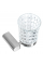 Стакан для зубных щеток REA 322224 NICKEL BRUSHED *