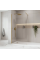 Душевая стенка REA FLEXI 110 TRANSPARENT BRUSHED GOLD