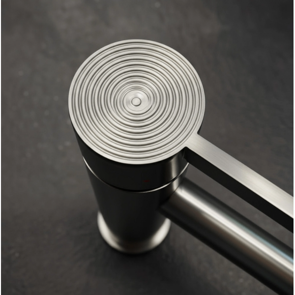 Смеситель для раковины REA FOSTER NICKEL BRUSHED высокий