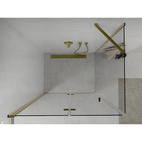 Душова кабіна MEXEN LIMA 90x80 GOLD