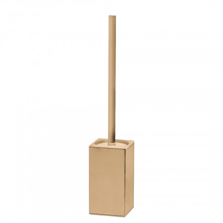 Ёршик для унитаза напольный VBI QUADRO BRUSH GOLD