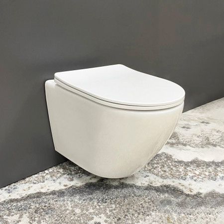 Подвесной унитаз VBI VULCANO WHITE
