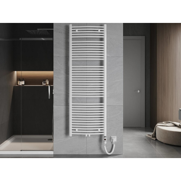 Сушка для рушників MEXEN ARES 180х60 WHITE 900W електрична