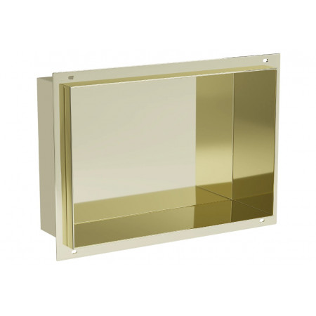 Вбудована полиця MEXEN X-Wall-NR 30x20 GOLD без обідка