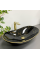 Умывальник (раковина) VBI TURIN MARBLE BLACK GLOSSY накладной