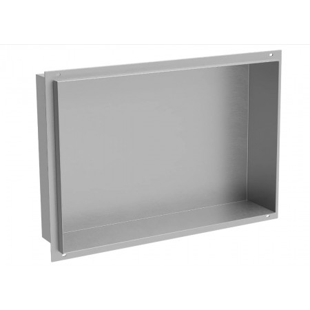 Вбудована полиця MEXEN X-Wall-NR 45x30 INOX без обідка