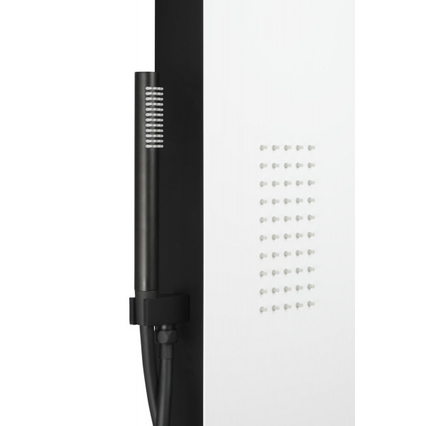 Душова панель CORSAN DUO BLACK WHITE LED