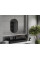 Дзеркало MEXEN LOFT 85x50 BLACK овальне