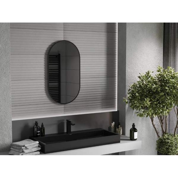 Дзеркало MEXEN LOFT 85x50 BLACK овальне
