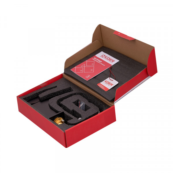 Змішувач для біде Koer KB-20007-05 (Колір чорний) (KR3459)