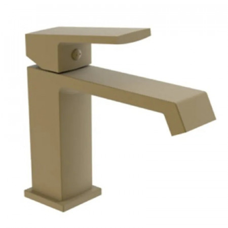 Змішувач для умивальника HAIBA GAUDI 001 BRUSHED GOLD (HB9583)