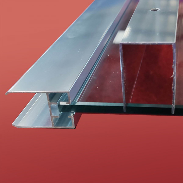 Шторки скляні на ванну Koer SR BS03-95x140-TR-01 прозоре скло 6мм, хром (KR5402)