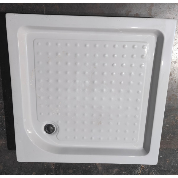 Душовий піддон з сифоном MIXXUS CUBIC ST01-90x90x13 квадратний діаметр зливу 52 мм NEW (MI8371)