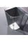 Душова кабіна без піддону Koer SR SC04-90x90x195-TR-07 прозоре скло Easy Clean 5мм, графіт (KR5362)