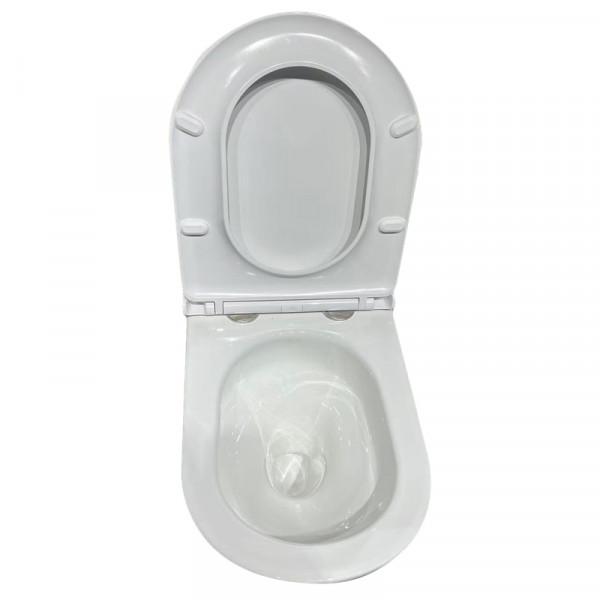 Унітаз підвісний ергономічний Koer TT-0102-T3 520x360x360mm система змиву TORNADO 3.0 (KR5616)