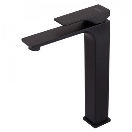 Змішувач для умивальника Koer KB-11010-05 високий (Колір чорний) (KR3483)