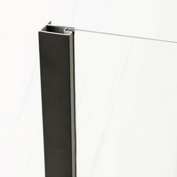 Душова кабіна без піддону Mixxus Premium DIVERSE SC03-100x80x195-TR Black прозоре скло 6мм (MI6866)