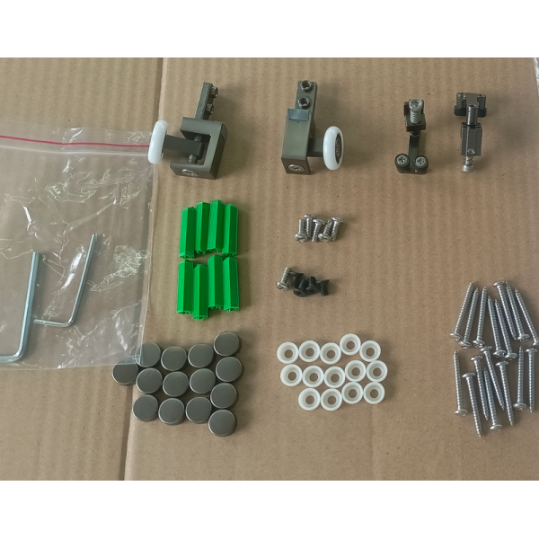 Душова кабіна без піддону Koer SR SC09-90x90x200-R-TR-07 прозоре скло Easy Clean 6мм Графіт (KR5772)