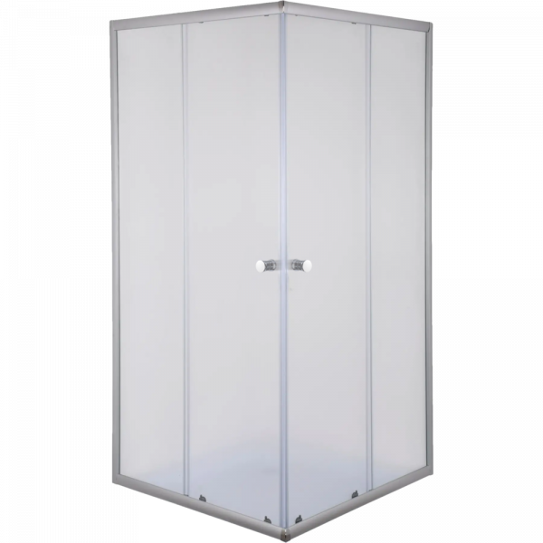 Душова кабіна з низьким піддоном Mixxus CUBIC SCT01-90x90x195-FB CHROME матове скло 4мм (MI6903)